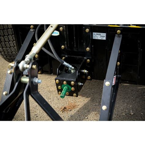 eterra skid steer 3-point hitch adapter with pto|skid steer quick attach adapter.